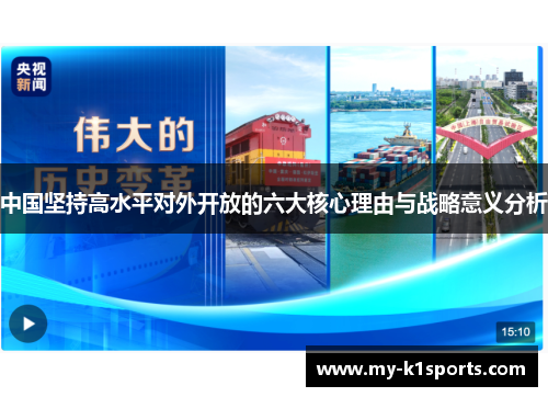 中国坚持高水平对外开放的六大核心理由与战略意义分析