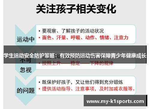 学生运动安全防护策略：有效预防运动伤害保障青少年健康成长